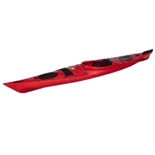 Best selling 1 person single sea kayak fishing/ pedal kayak/ plastic canoe kayak
